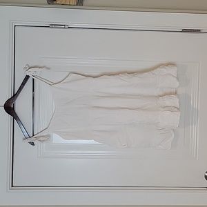 Women's tie spaghetti strap sun dress